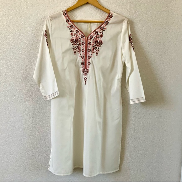 WH Tops - WH Women’s, 100% Cotton, Embroidered, Tunic, Kurta, Sz XXL